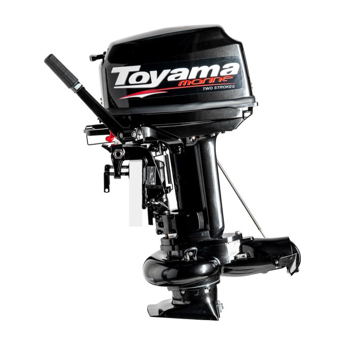 Подвесной лодочный мотор TOYAMA T30ABMJET (2 такта, 30 л.с., 63 кг )